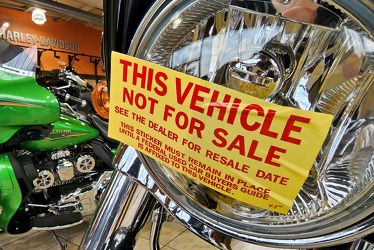 "This vehicle not for sale" [01]