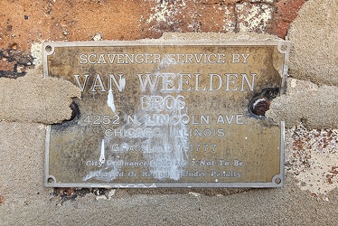 Scavenger service sign